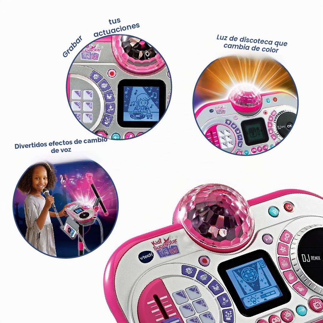 VTech Kidi Super Star Karaoke and DJ Mixer All in One