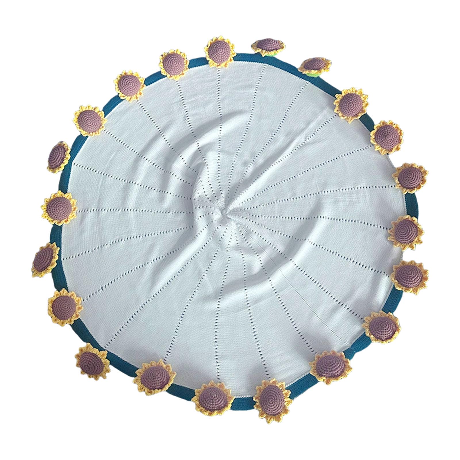 APGLSXY Sunflowers Plush Blanket Machine Washable Acrylic Fibers Materials Kids Room Decoration Crafting Project Sunflowers Bedspread