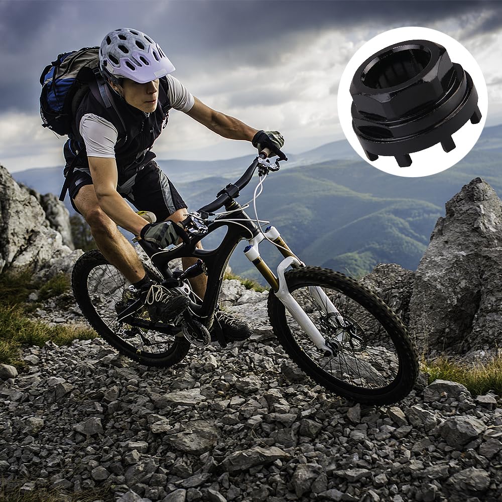 Attrezzo Per Anello Di Chiusura Pedaliera Bici - Strumento A 8 Denti Per Cuscinetti Interni