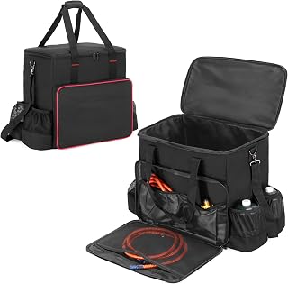 SAMDEW Big Heater Carry Bag Compatible with Mr. Heater Big Buddy Propane Heater, Portable Heater Carrying Case Compatible with Mr. Heater MH18B, with Multiple Pockets, Thick Padded & Anti-Slip Bottom