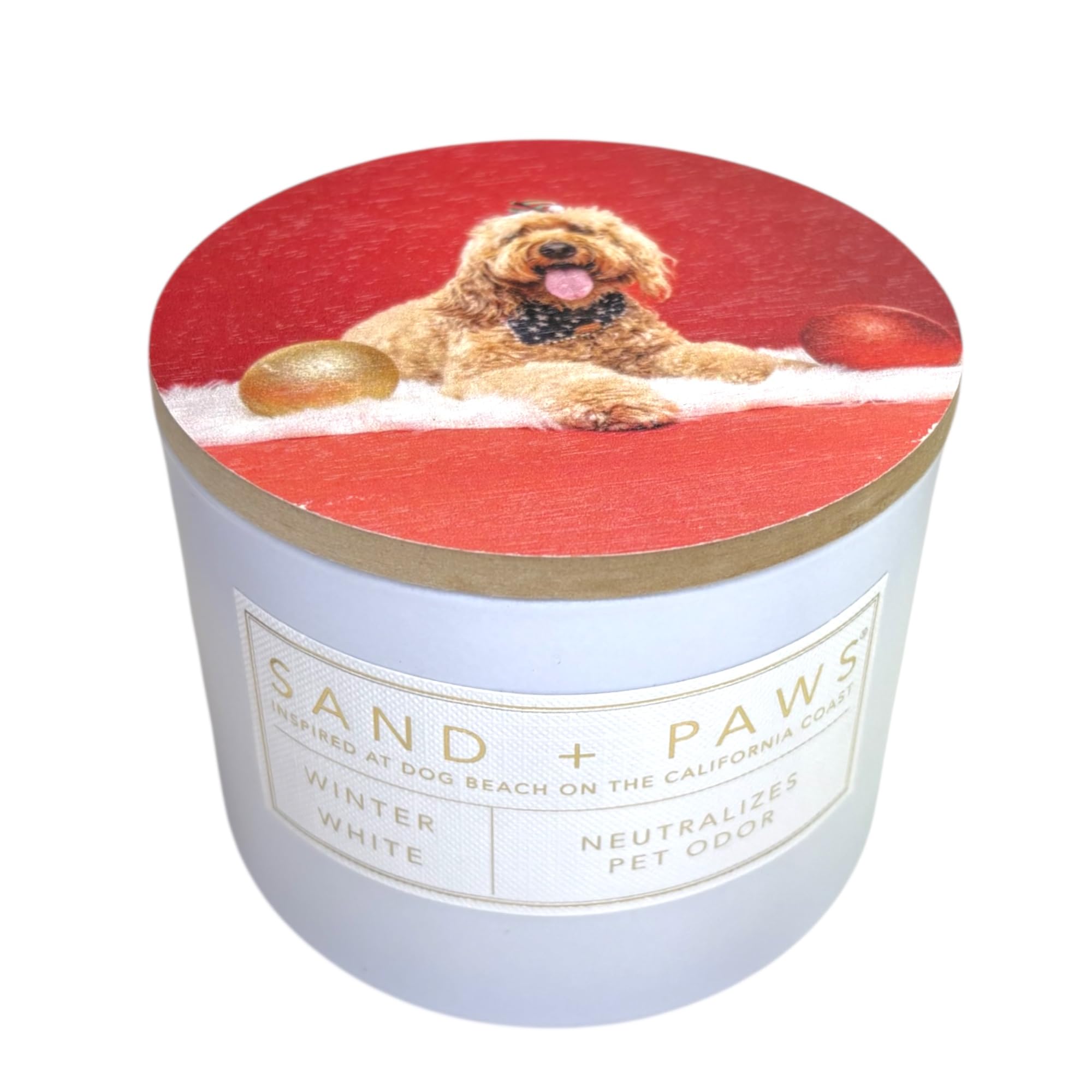 Sand + Fog Paws 12oz Winter White