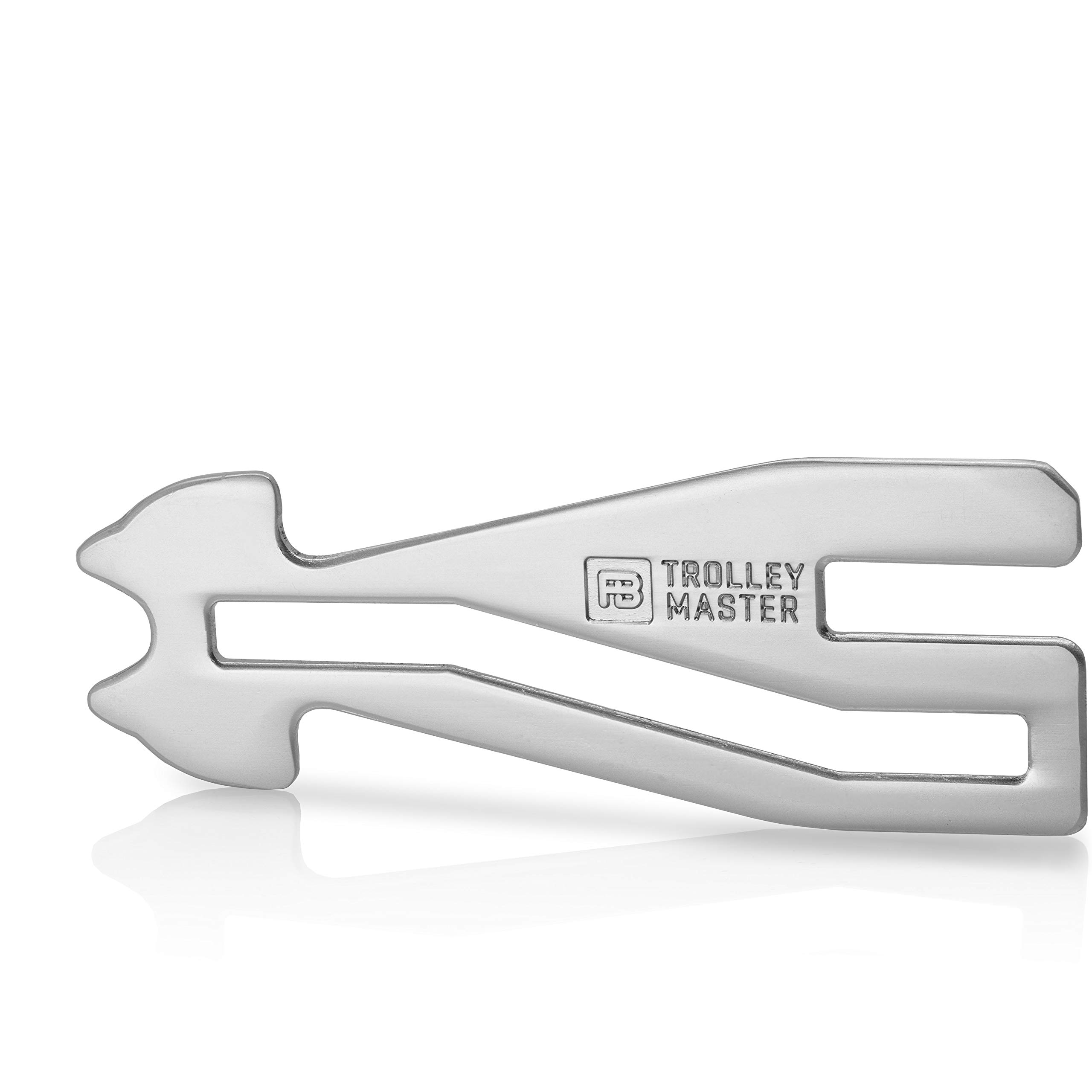 Master Shopping Trolley Release Key Opens All Shopping Carts Front Loader and Side Drawer Systems Removable Shopping Trolley Token Metal Key Ring