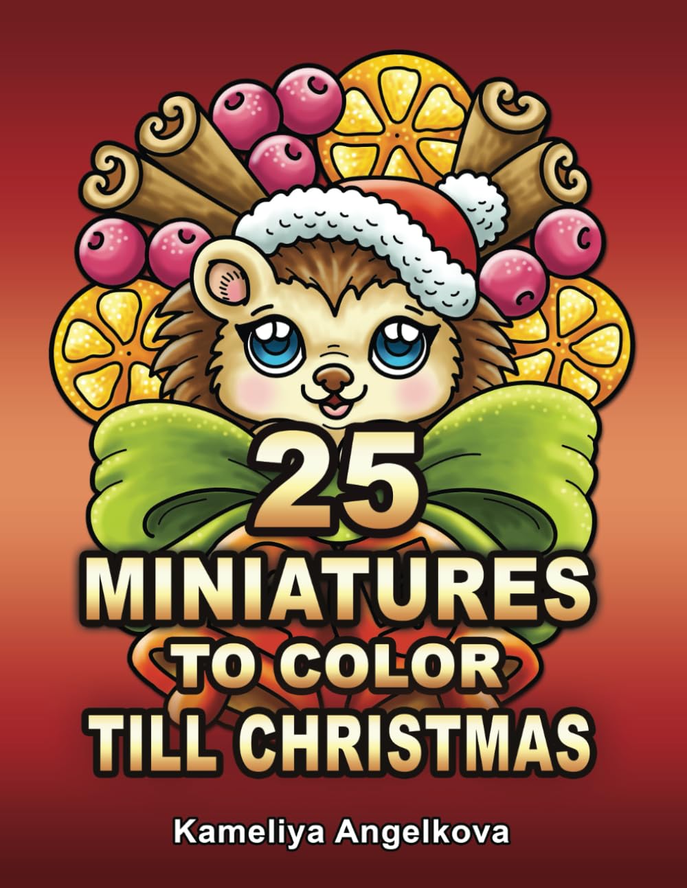 25 Miniatures to Color till Christmas
