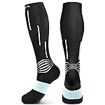 NEENCA Compression Socks, Medical Athletic Calf Socks for Injury Recovery & Pain Relief, Sports Protection-1 Pair, 20-30 mmhg