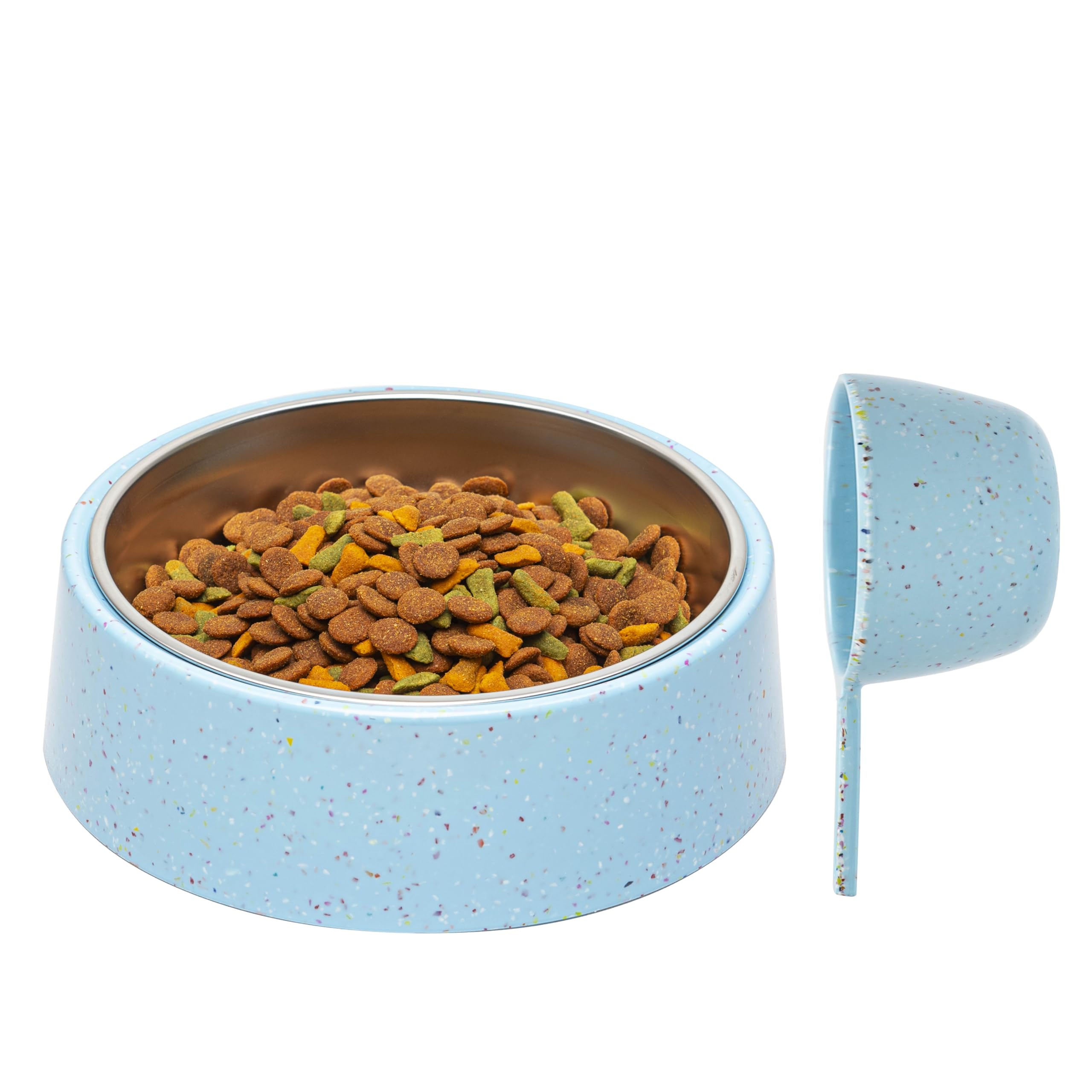 Gamelle inclinee pour chien Bzyoo : le bol surleve design pour les repas de votre animal