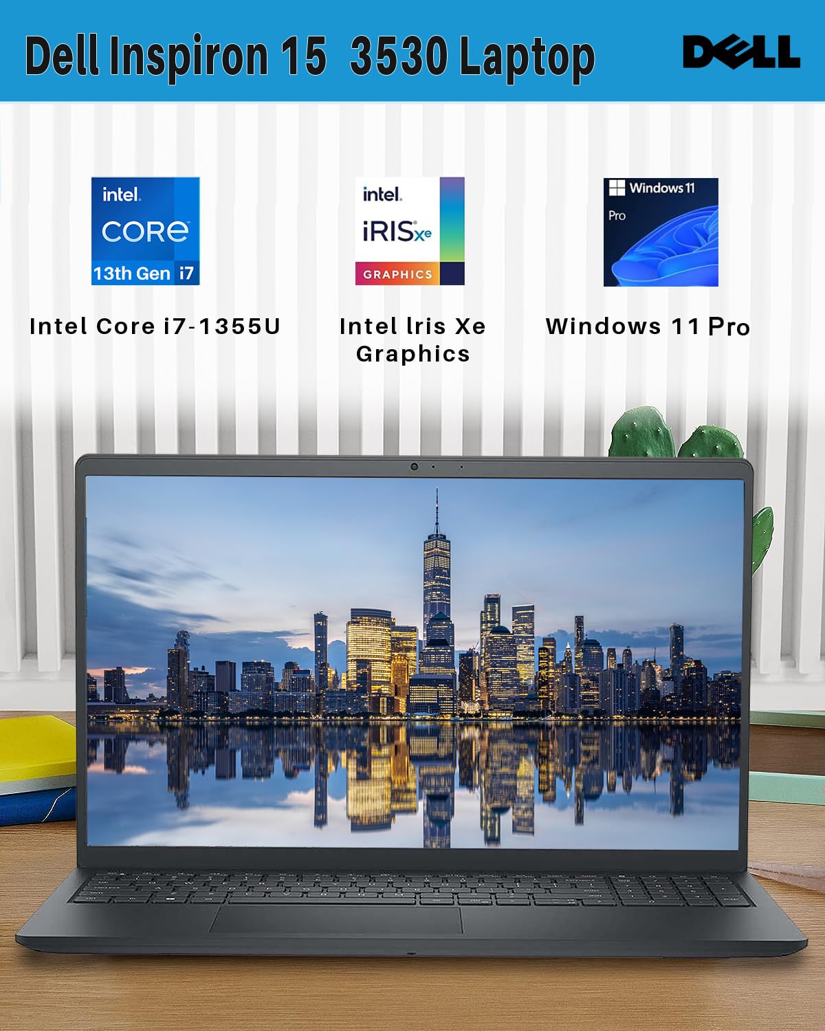 Amazon.com: Dell Inspiron 15 3530 Business Laptop, Microsoft