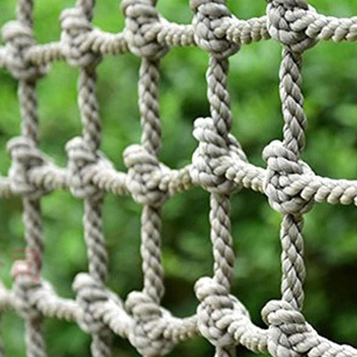 Outdoor Climbing Net for Kids & Adults - 10x10ft Playground Safety Net, Tree House Accessory, Obstacle Course Training, Durable Cargo Net for Backyard Fun