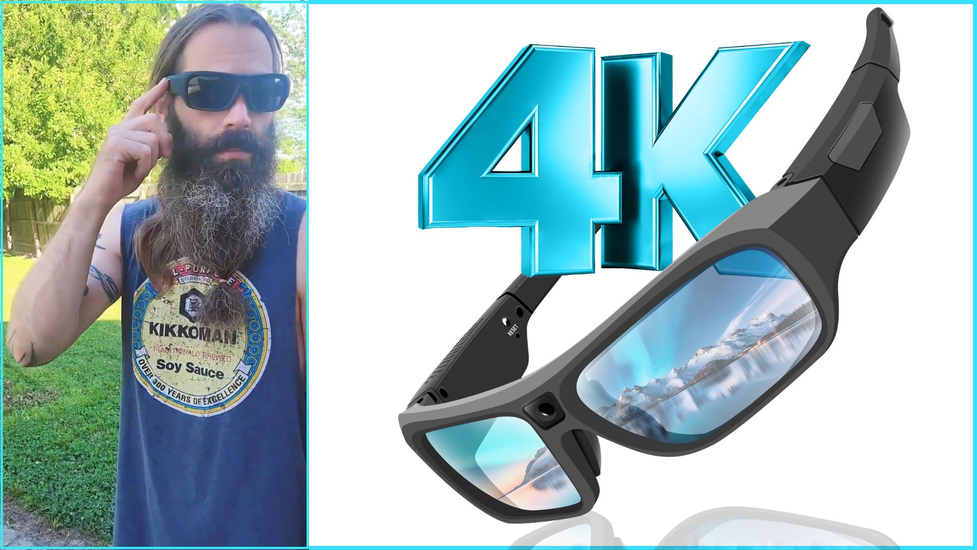 Amazon.com: 2026 Next-Gen Camera Glasses 4K, Smart Glasses Camera