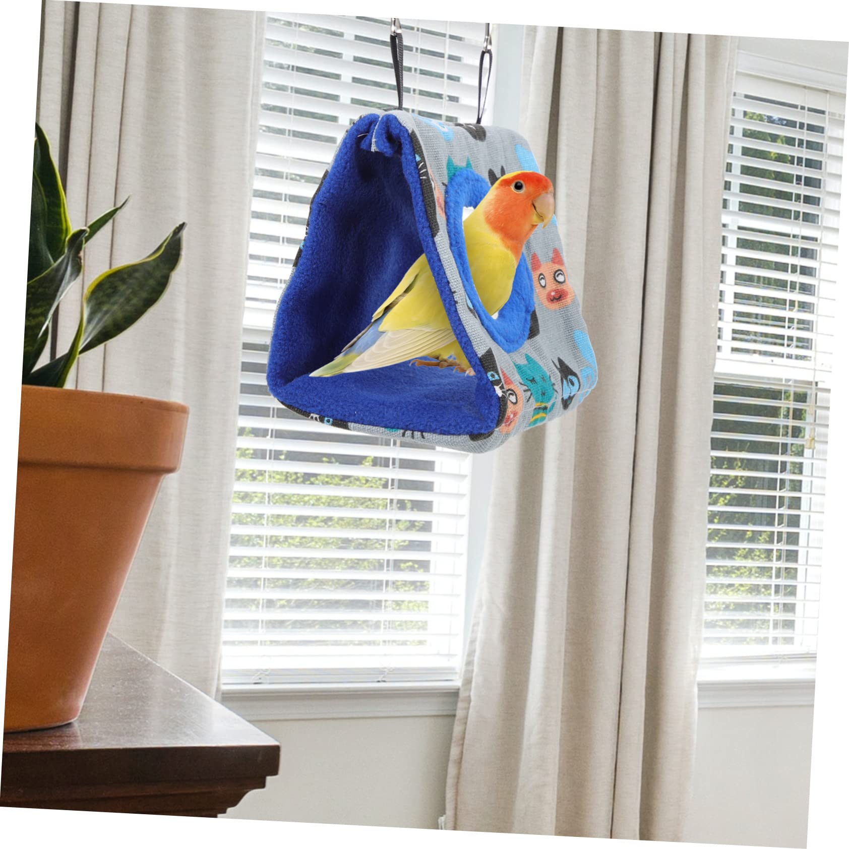 Yardwe 4pezzi per per Pappagalli Design Portatile e Traspirante per Canarini e Piccole