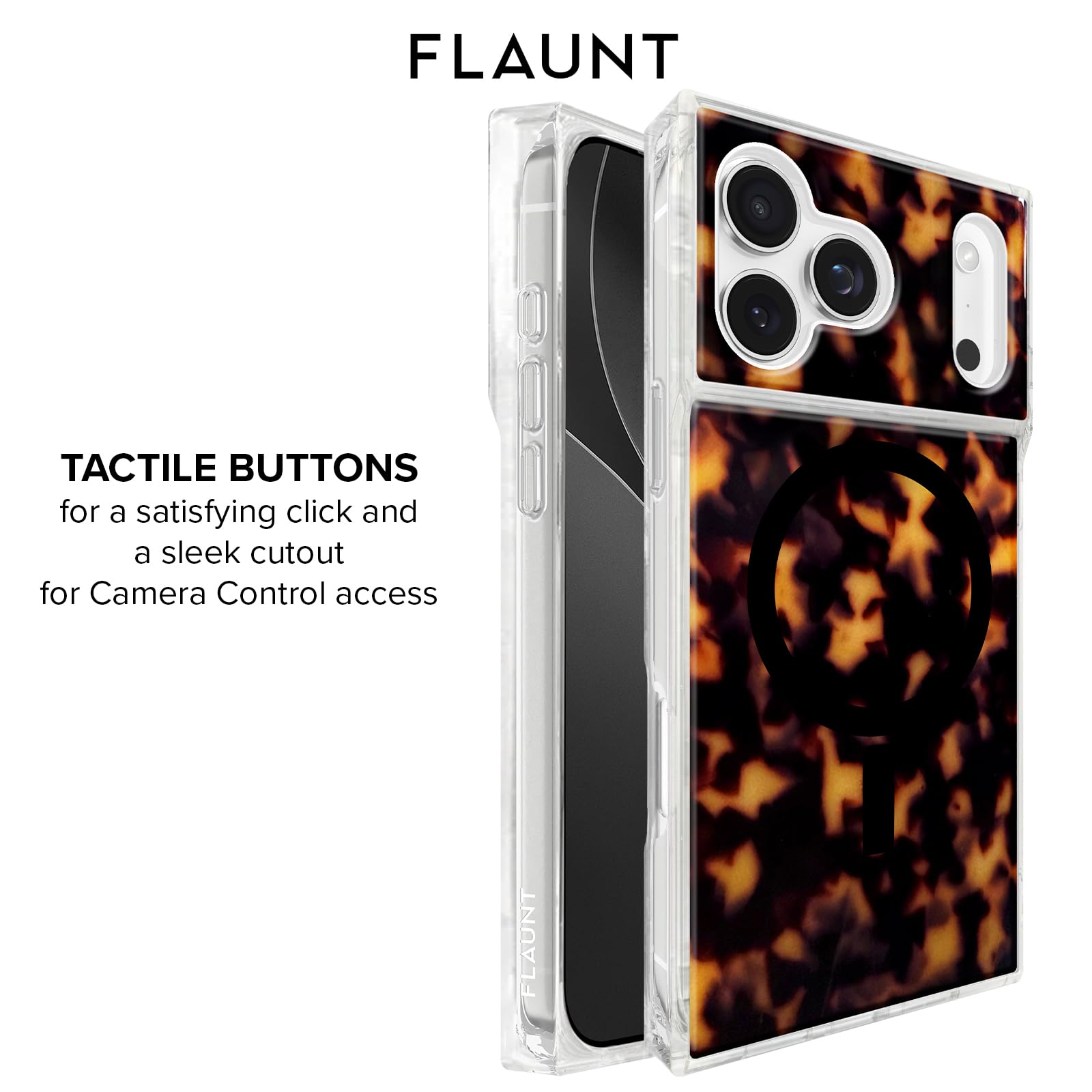 iPhone17ProMax FLAUNT（R）スクエアケース Amazon.com: Flaunt Official Square iPhone 17 Pro Max Case