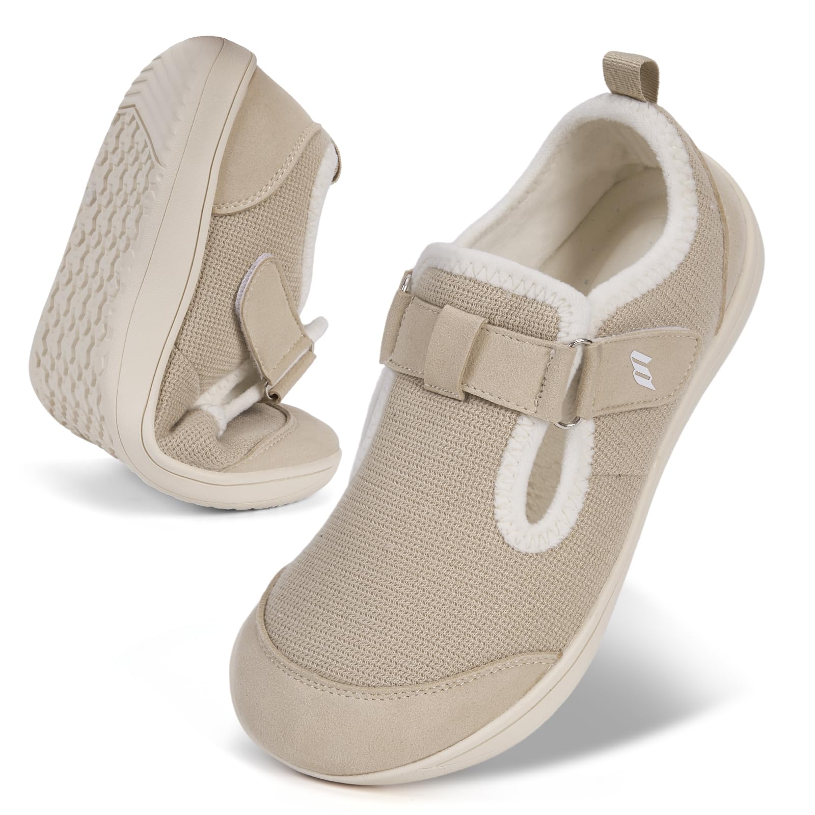 Diabetic Slippers Men Women Extra Wide Diabetic Shoes with Shoe Closure Ultralight Orthopaedic Shoes Health Shoes for Swollen Feet