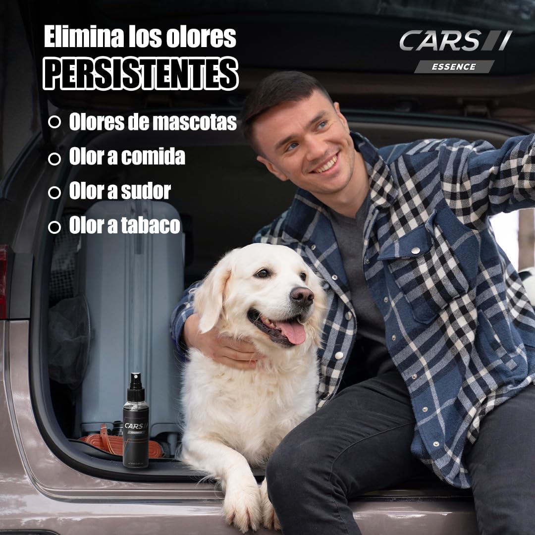 Ambientador para Coche 100ml | Perfume para Vehículos | Tu Coche con Olor Fresco y Duradero | Neutraliza y Elimina los olores