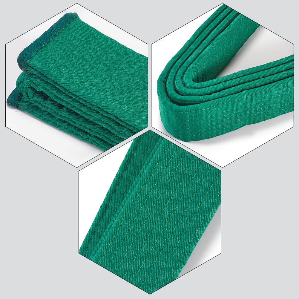 Cintura Karate E Judo S4 - Verde - Per Arti Marziali - Taglia Unica - Foto 5