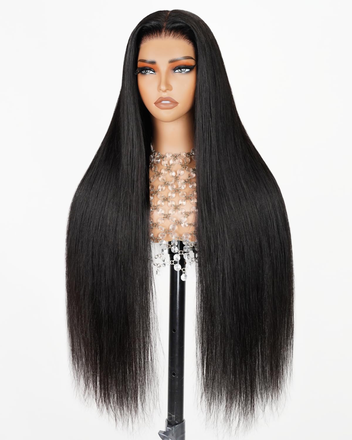 Arabella 6X5 Glueless Wigs Human Hair Pre Plucked Pre Cut 230% Density Salon-Quality Straight Wigs Human Hair Closure Wigs Human hair 12A Pre Plucked