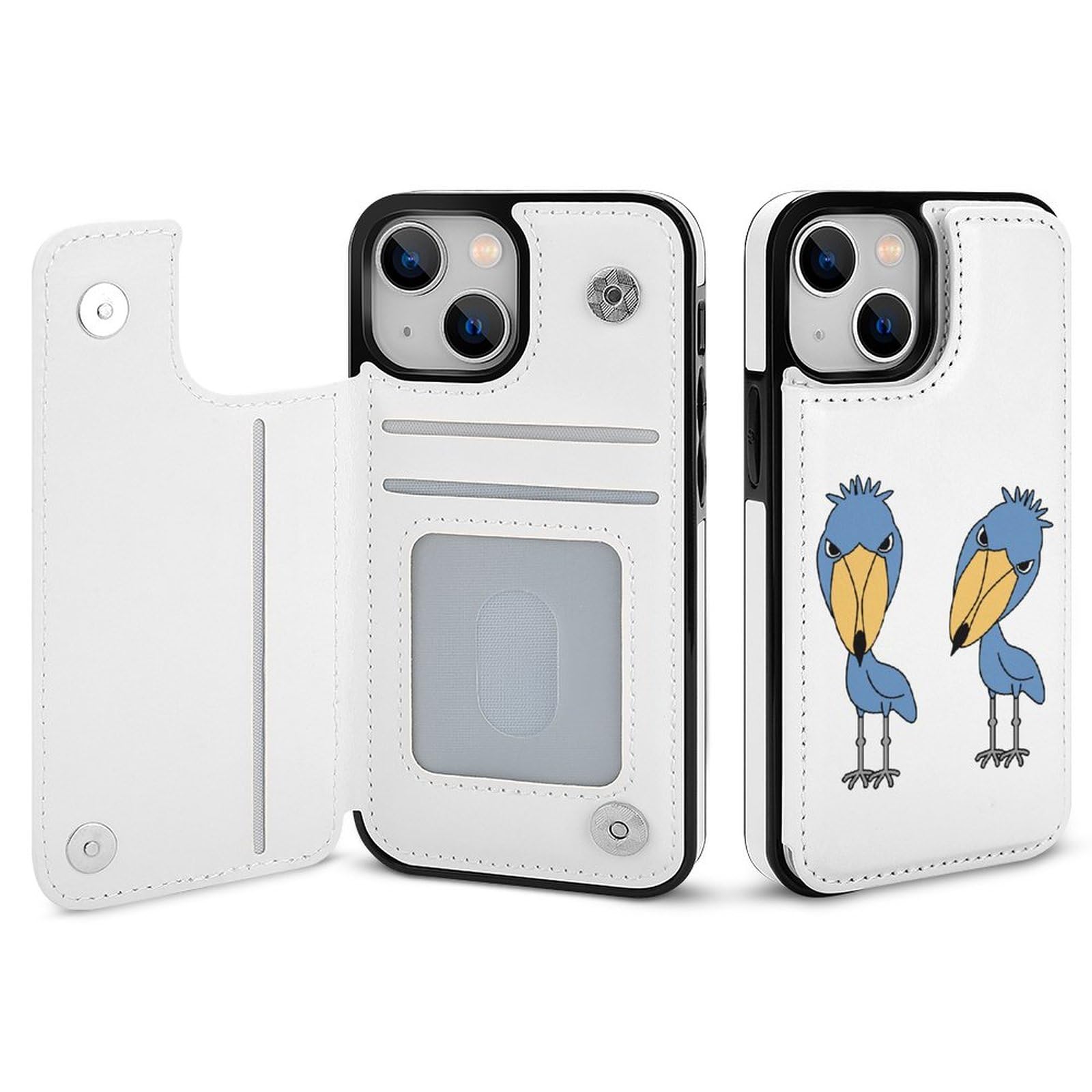 Amazon.co.jp: iPhone 14 ケース 手帳型 ハシビロコウ iPhone 14