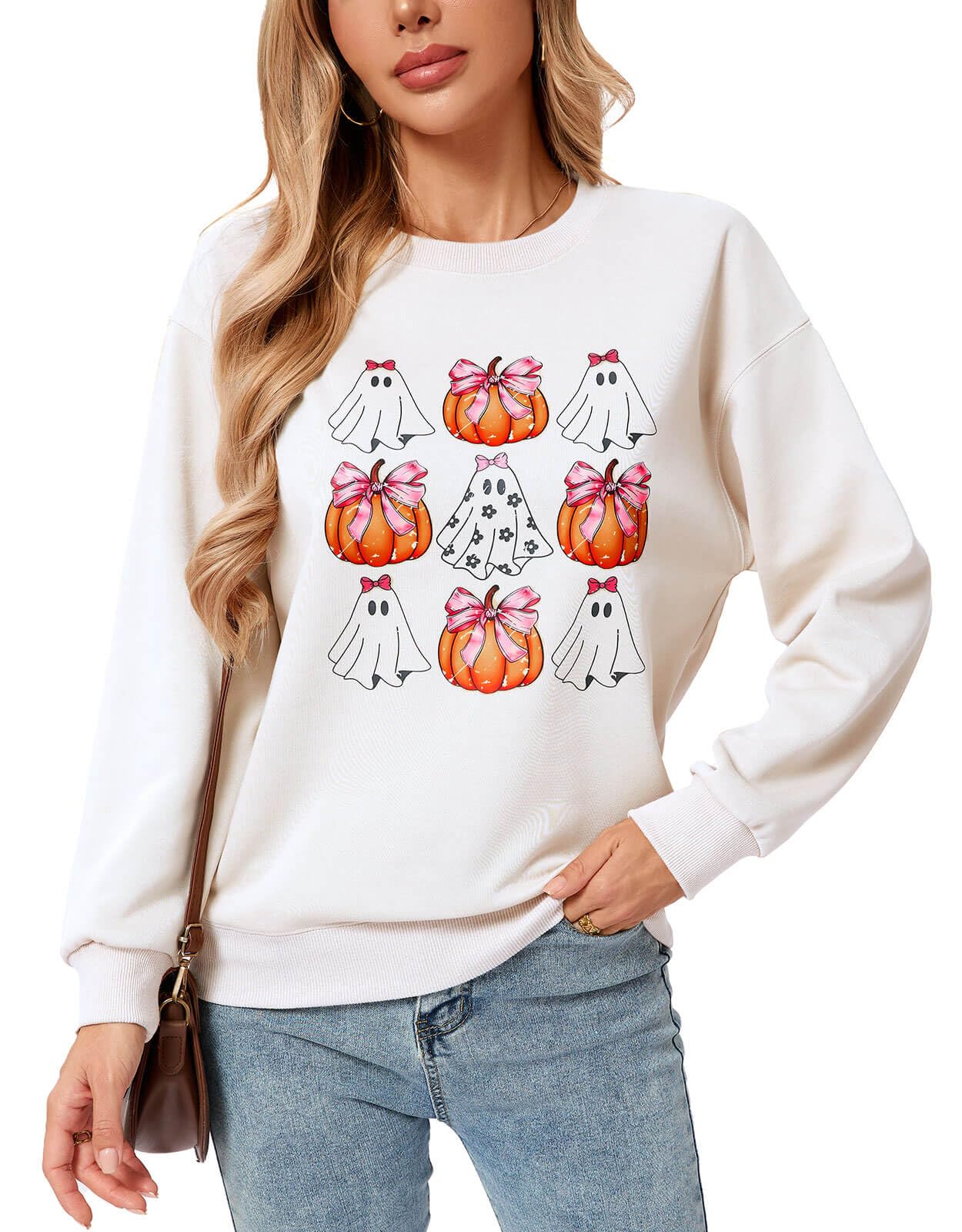 Drvitor Womens USA Sweatshirt American Flag Stripes Star Print Casual Top