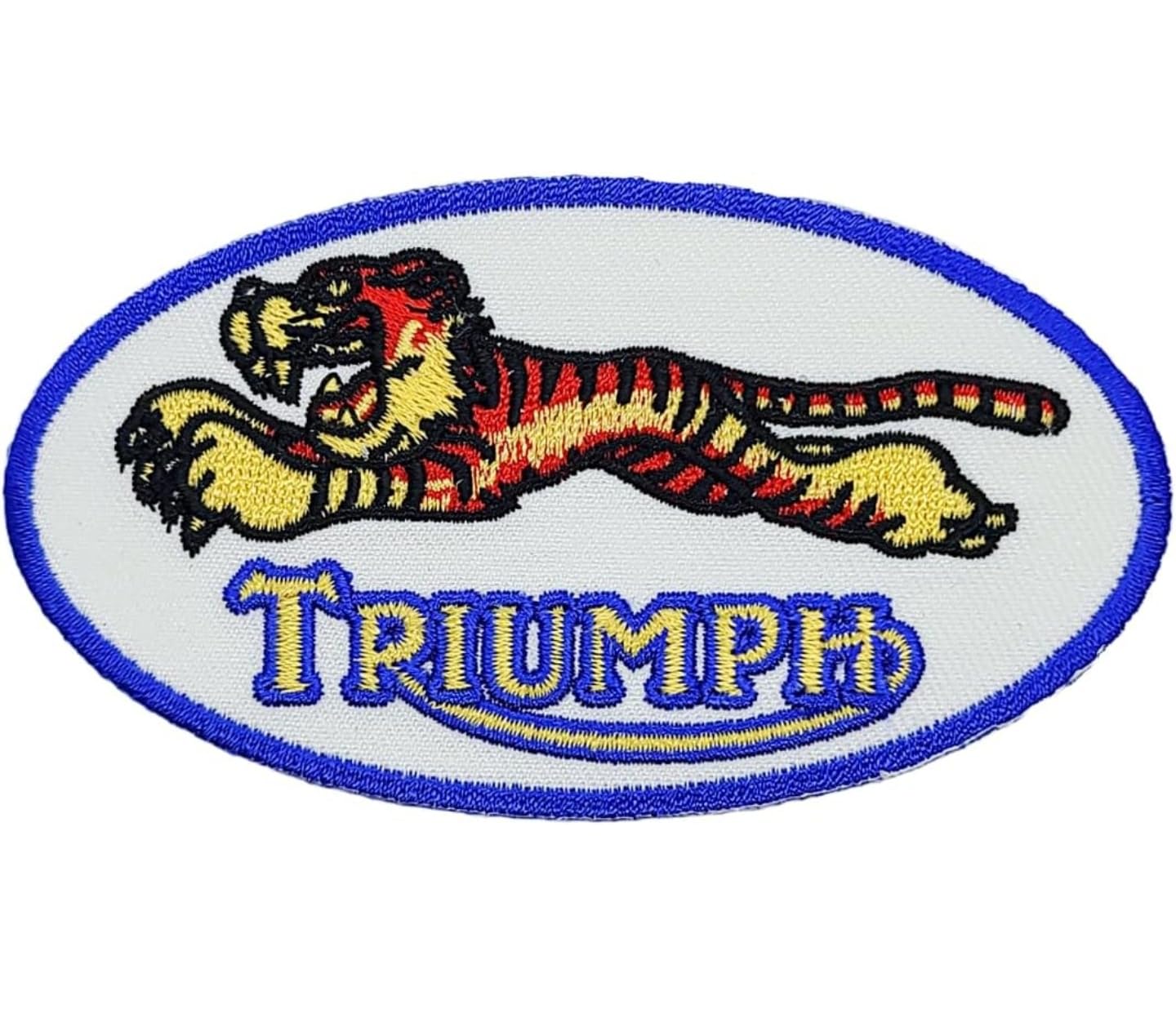 Patch Force Motorcycles Racing Sport Triumph Patch - 4 x 2 Inch Iron On Sew On P2031