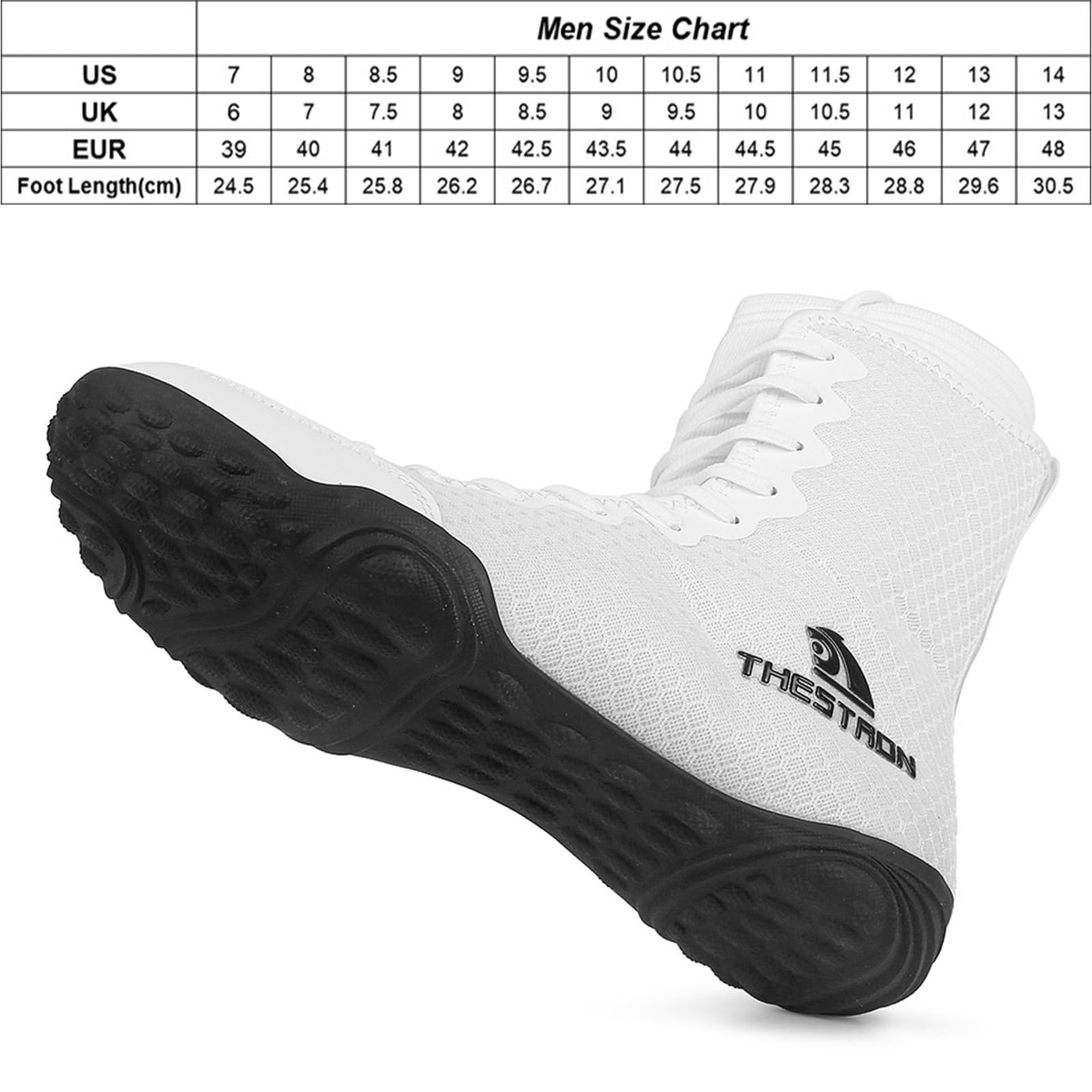 Chaussures de Boxe pour Hommes Chaussures De Lutte Respirantes léger Durable,Antidérapant,pour Taekwondo,Boxe,Kung Fu,Taichi,Lutte