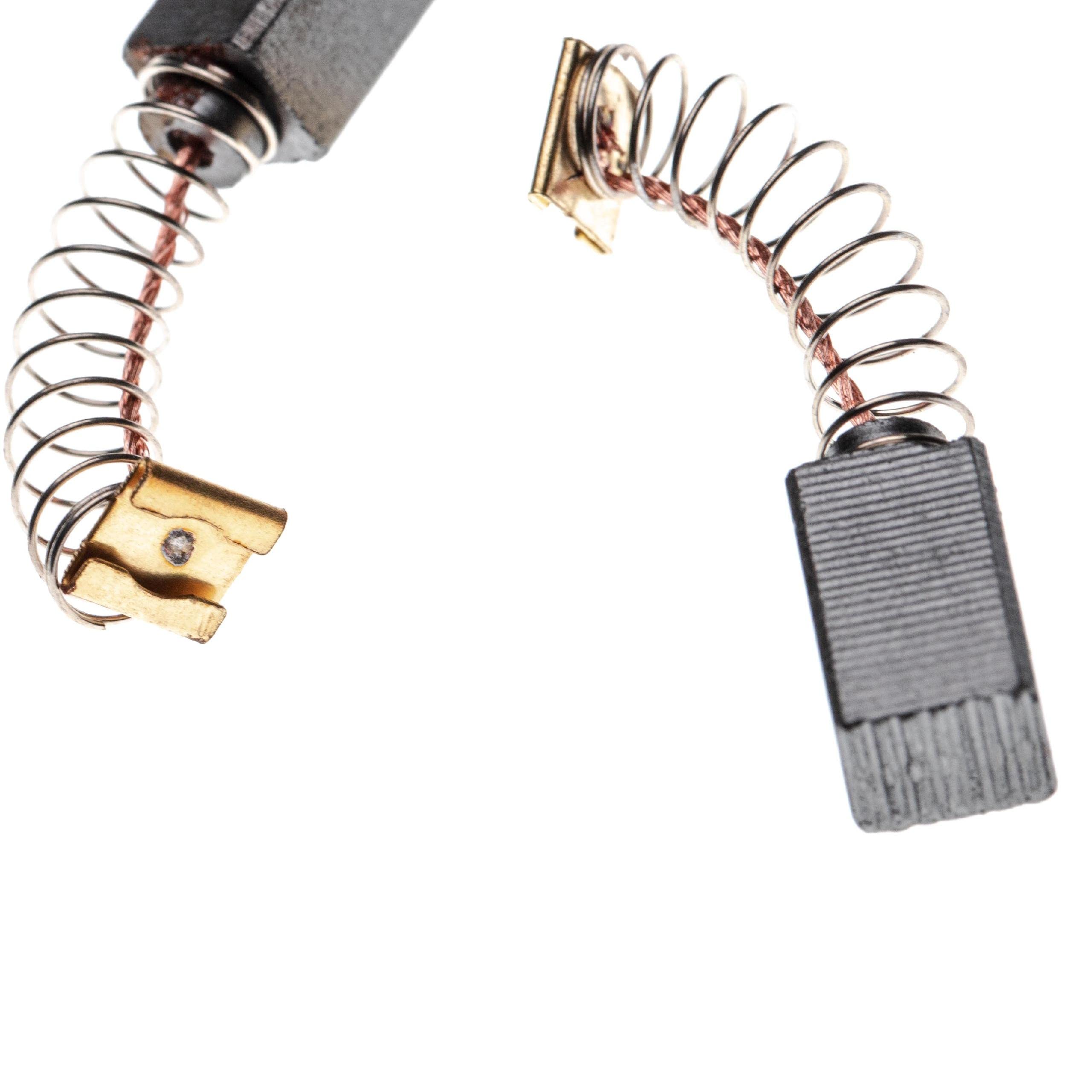 Image secondaire de vhbw 2x Balais de charbon pour moteur 6,5 x 7,5 x 12mm compatible avec Hitachi DH14VN, DH18VB, DH20PB, DH22PG, DH24PB3 outil éle