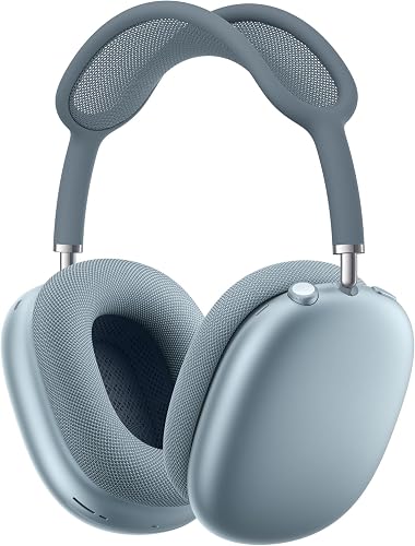 Apple AirPods Max Wireless Over-Ear Headphones, Pro-Level Active Noise Cancellation, Transparency Mode, Personalised Spatial Audio, USB-C Charging, Bluetooth Headphones for iPhone, Blue - 2