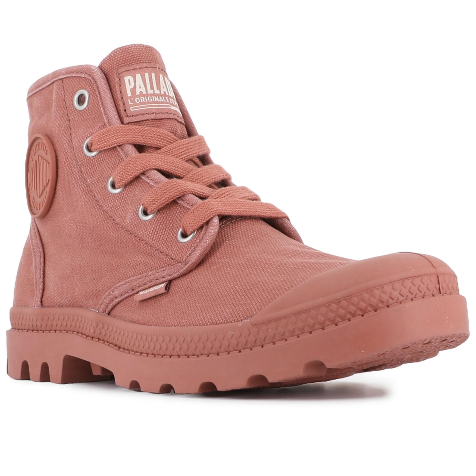 Palladium Pampa Hi, Botas Cortas al Tobillo Mujer, Rojo, 43 EU