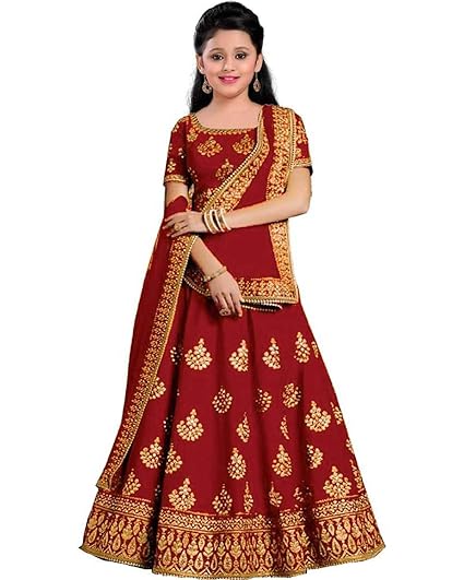 Amazon lehenga choli of 12 year Clearance