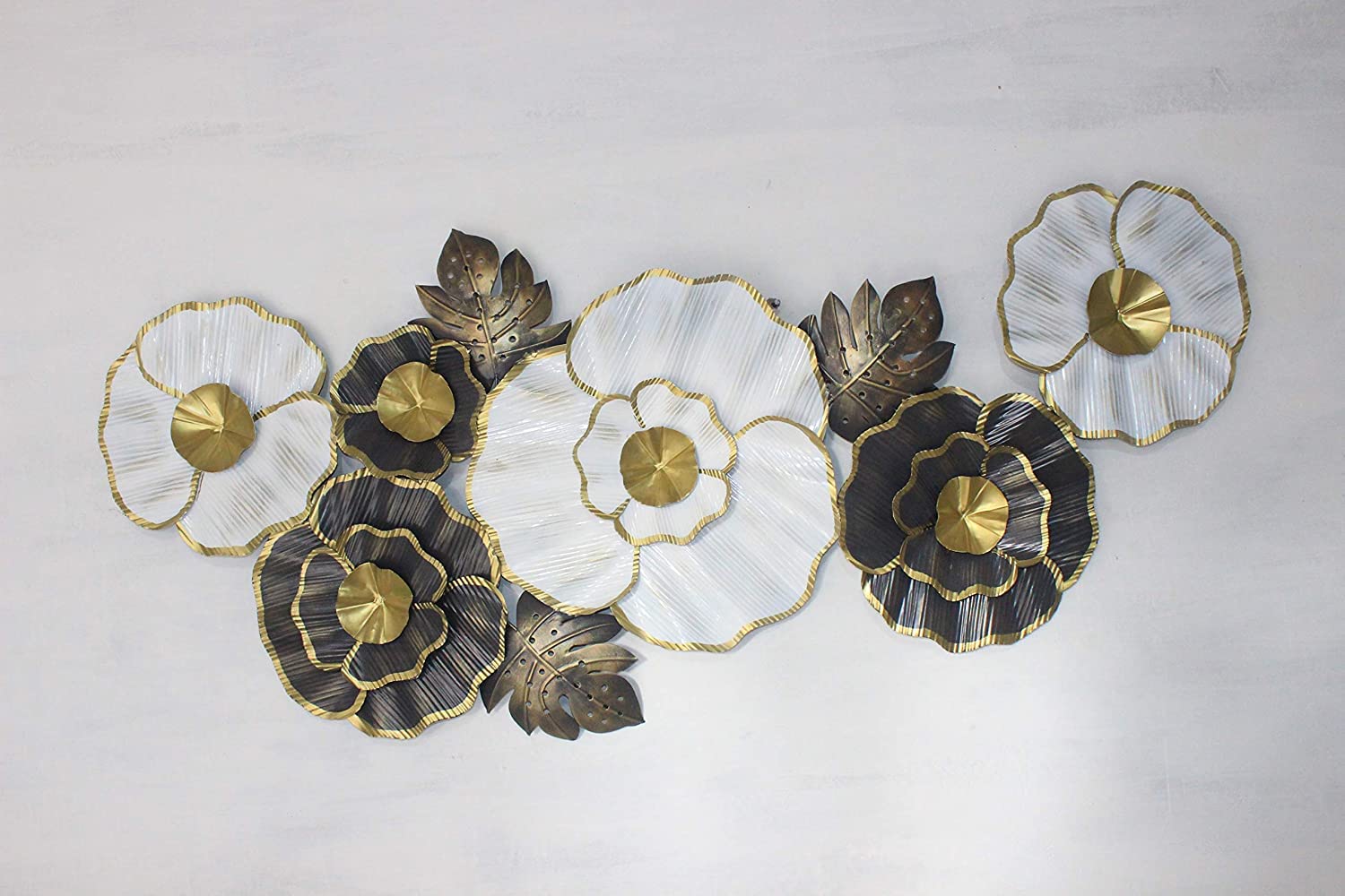 KUMAR INDUSTRES Iron Flowers Wall Decorative