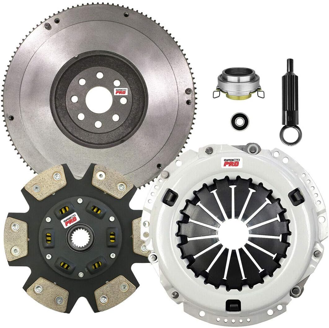 ClutchMaxPRO Performance Stage 3 Clutch Kit Compatible with 1988 1989 1990 1991 1992 1993 1994 1995 Toyota Pickup 4Runner DLX SR5 1993 1994 T100 2WD Only 3.0L 3VZE (CP16059HDC-ST3)