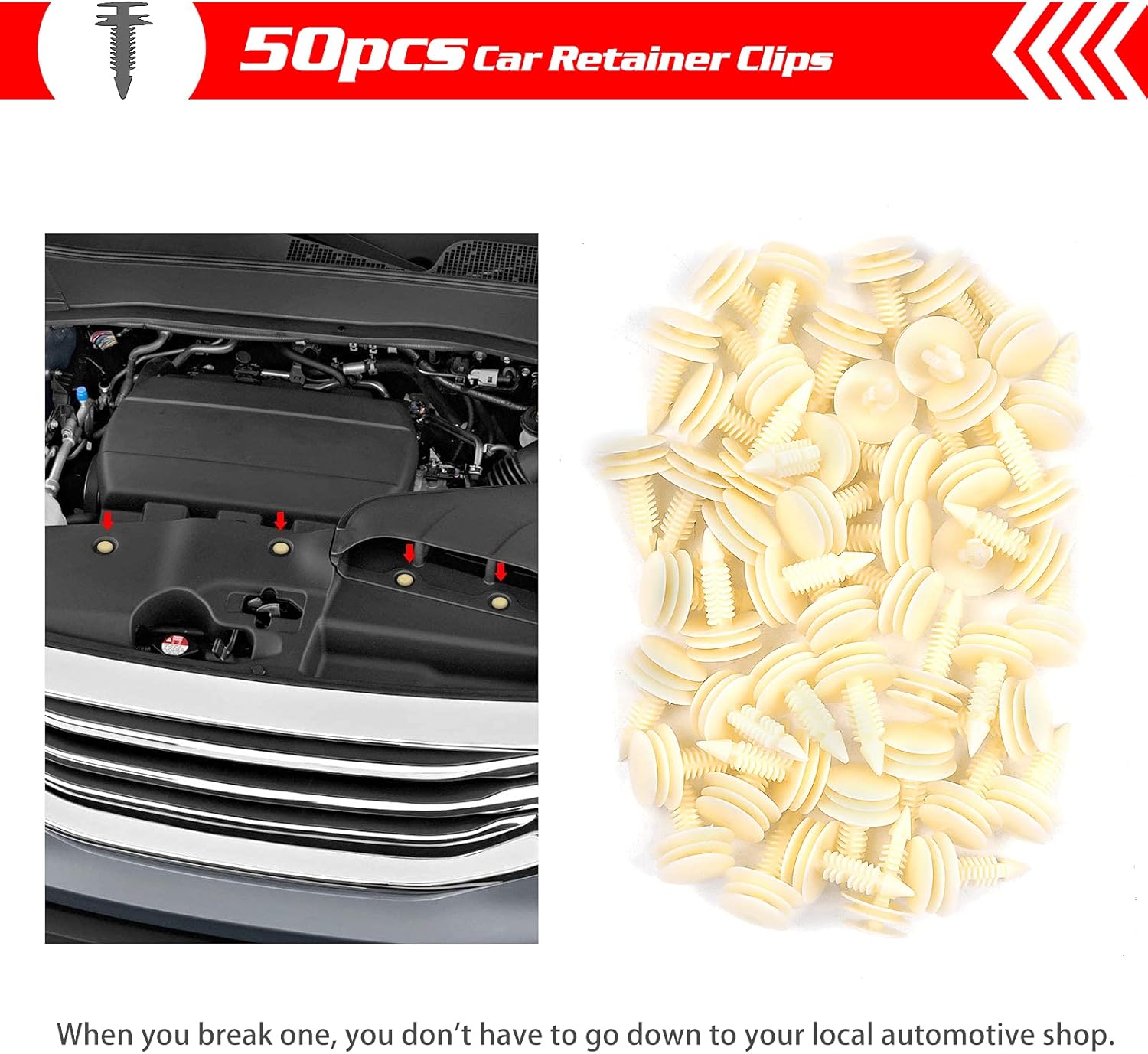 Best Cyber Deals 🔥 OTUAYAUTO 50PCS Front Door Trim Panel Retainer Clips, Replaces GM: 10153057 Replacement for Chevy Buick GMC - Car Fasteners Clips for GM 8mm Hole Review Discount OTUAYAUTO 50PCS Front Door Trim Panel Retainer Clips, Replaces GM: 10153057 Replacement for Chevy Buick GMC - Car Fasteners Clips for GM 8mm Hole