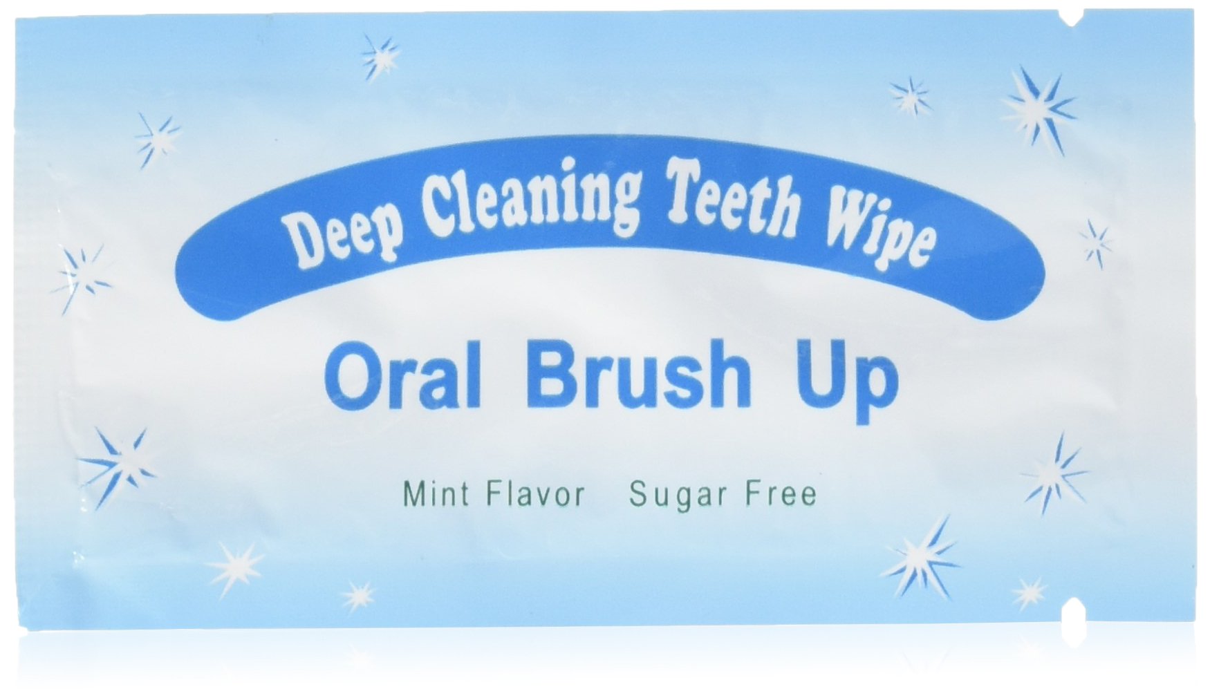 AZDENT Textured Disposable Finger Teeth Wipes Dental Brush Ups Clean Pre/Post Whitening