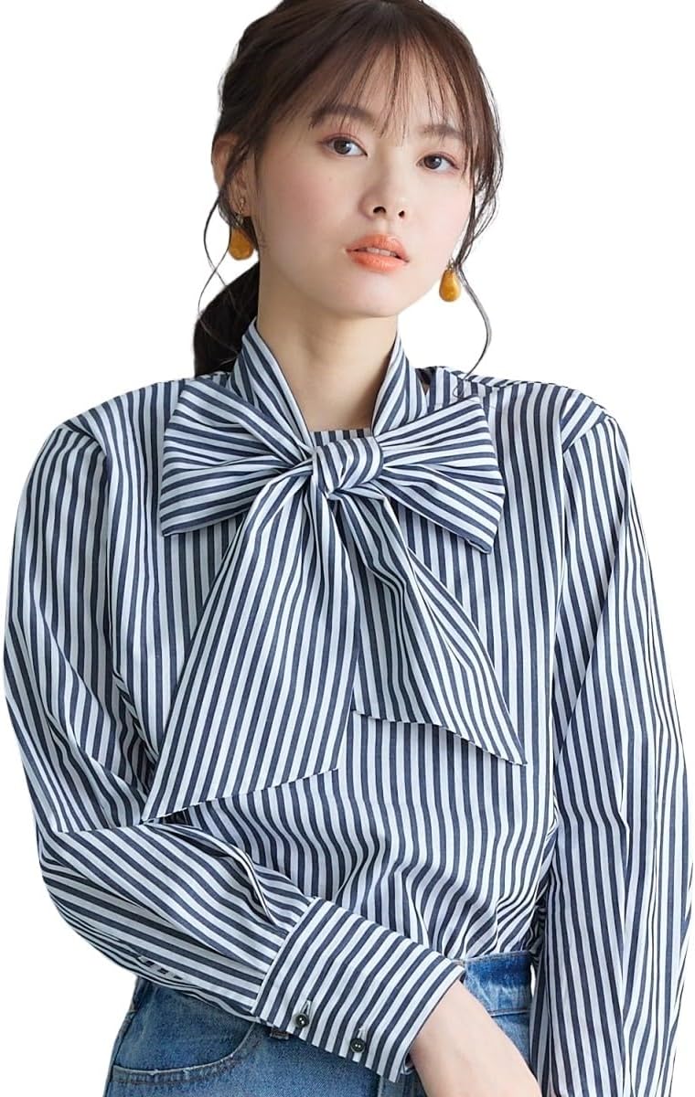 Bibiy.|OFFICIAL ONLINE STORE Bibiy. ストライプ柄ショート丈ベスト