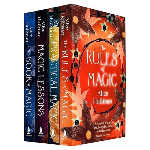 The Practical Magic Series Collection 4 Books Set By Alice Hoffman (Practical Magic, The Rules of Magic, Magic Lessons & The Book of Magic)