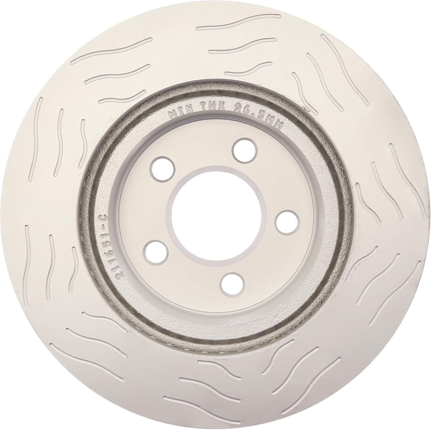 Raybestos R-300 Specialty Street Performance Replacement Front Disc Brake Rotor for Select Chrysler 300, Dodge Challenger/Charger/Magnum Model Years (780255PER)