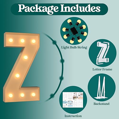 Miniatura 233 de Números iluminados grandes de 4 pies, números de marquesina 2 para decoraciones de cumpleaños de 21 para niños y niñas, números gigantes iluminados