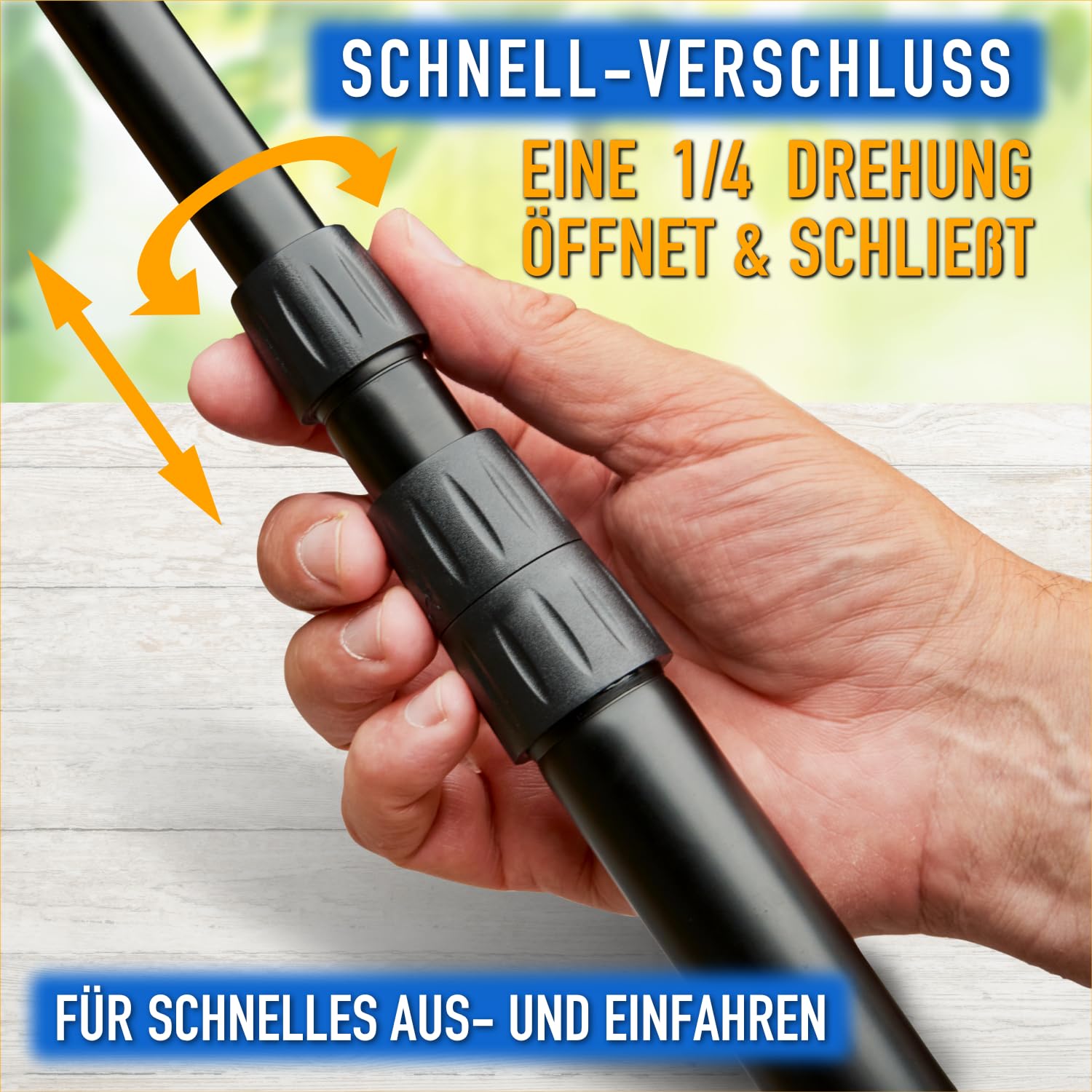 GIZZY® Reizangel Hunde XL – Profi Hundeangel & Trainingsangel für große & kleine Vierbeiner – Robuste Hundeangel als Hunde Beschäftigung & Hundetraining – Inkl. eBook – Hundespielzeug Reizangel
