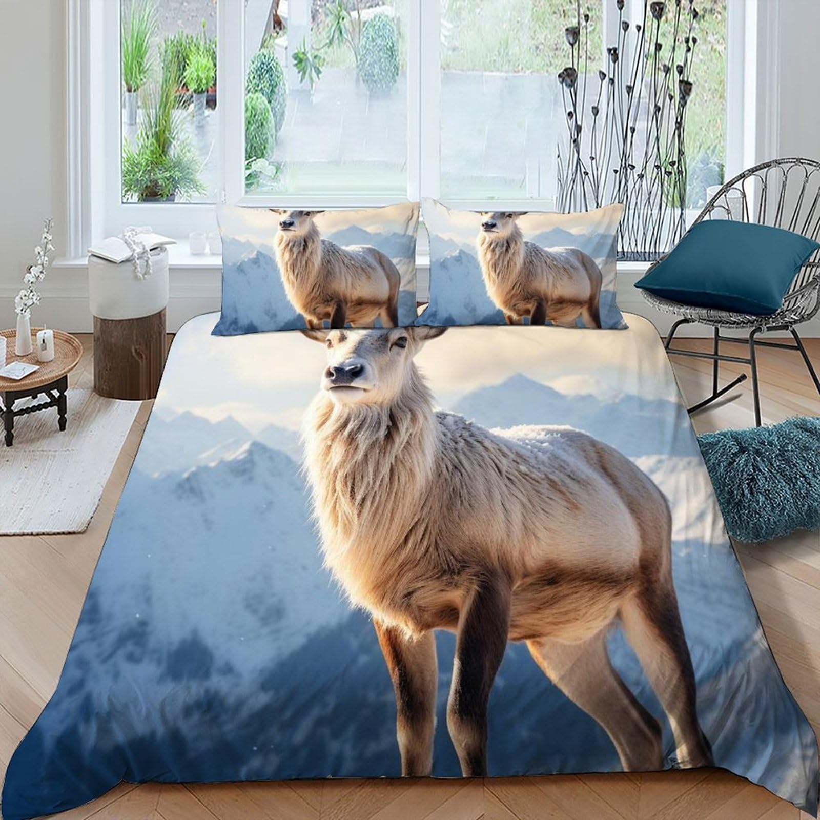 Housse de couette kids animal printed pour envelopper les nuits de votre enfant de tendresse