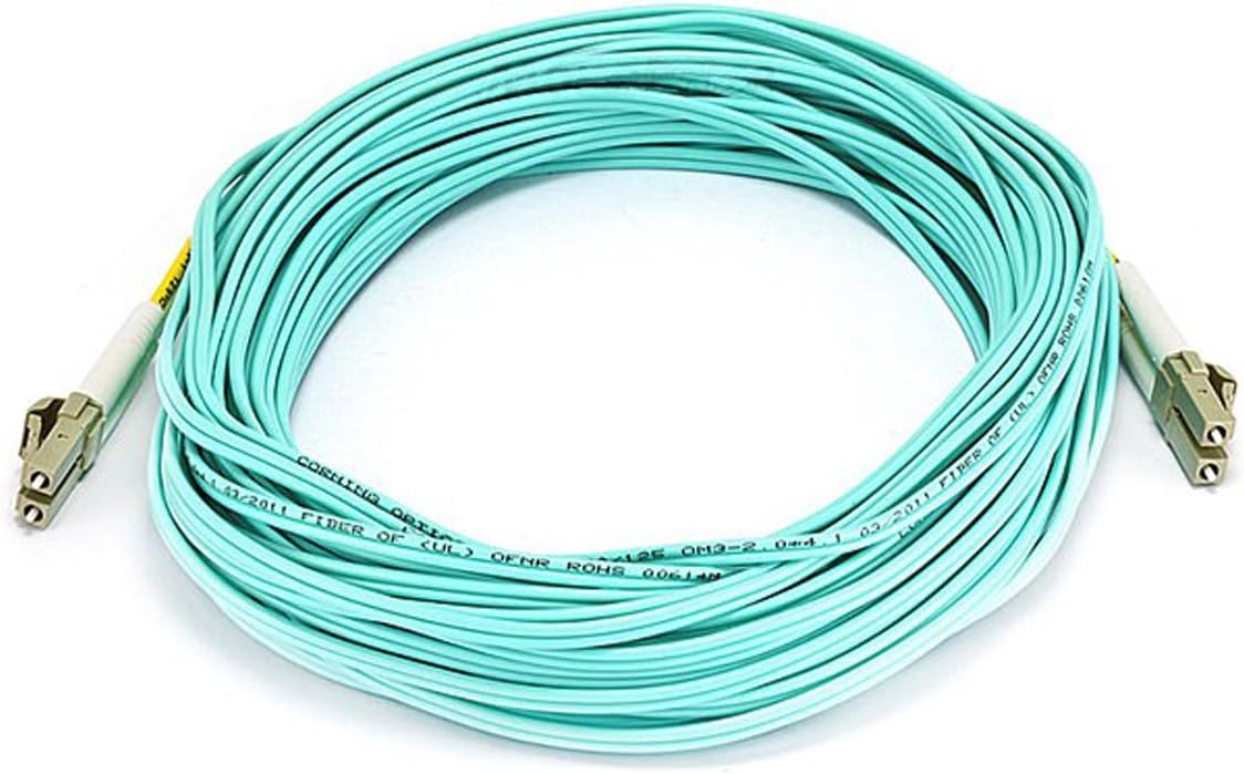 DIGITUS DK 2533 02 4 – Cavo In Fibra Ottica OM4 – 2 m – da LC a LC – Duplex – 1/10/40/100 Gbit/s – Cavo LAN In Fibra Ottica Multimodale MM – Tipo Di Fibra: 50/125 µ – Viola (Violet