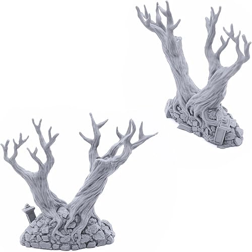 Miniatura 6 de EnderToys Paredes de cementerio sagrado por escenario imprimible, paisajes RPG de mesa impresos en 3D y terreno de juegos de guerra en miniatura de