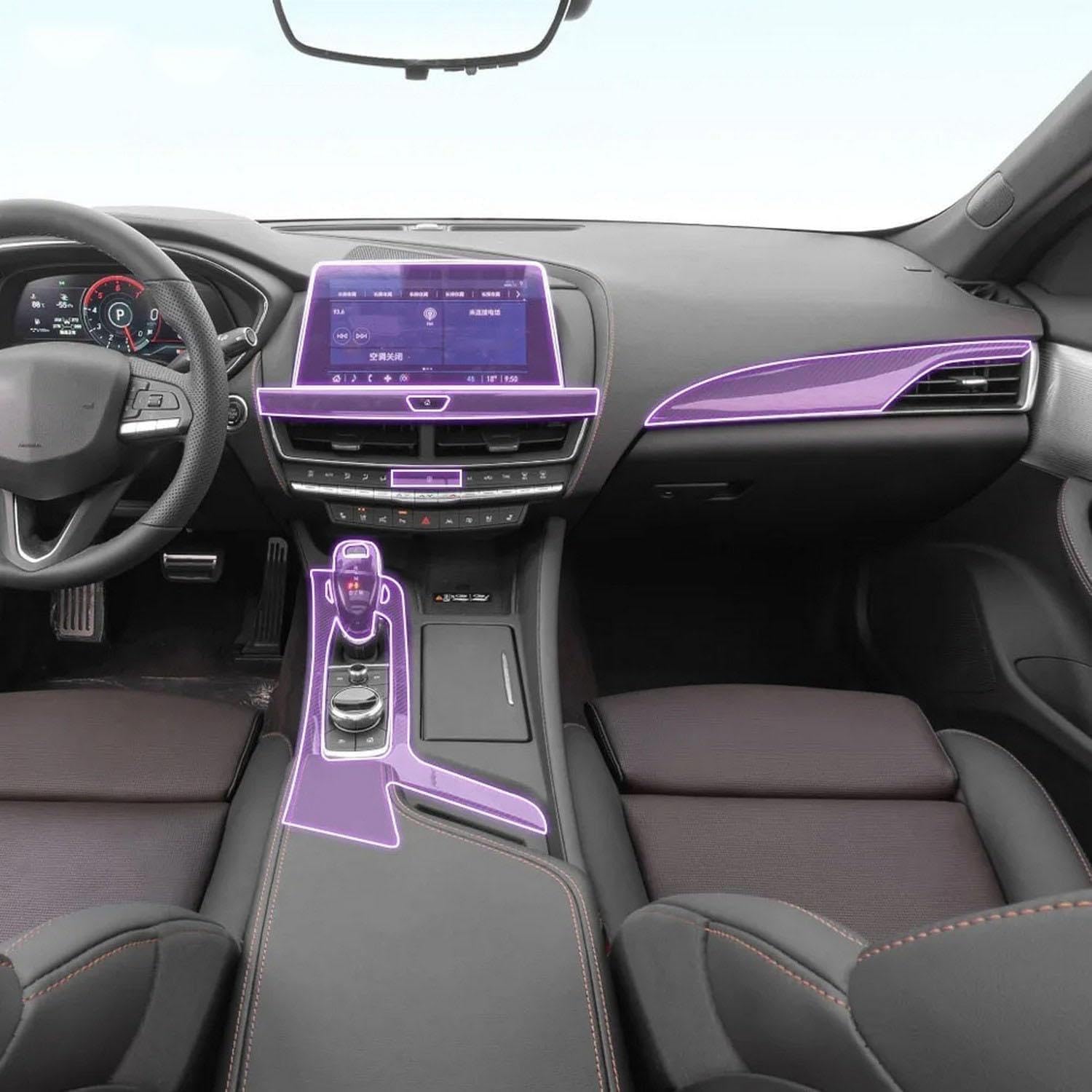 Protection console centrale TPU Cadillac CT5 2020 2021 2022 2023
