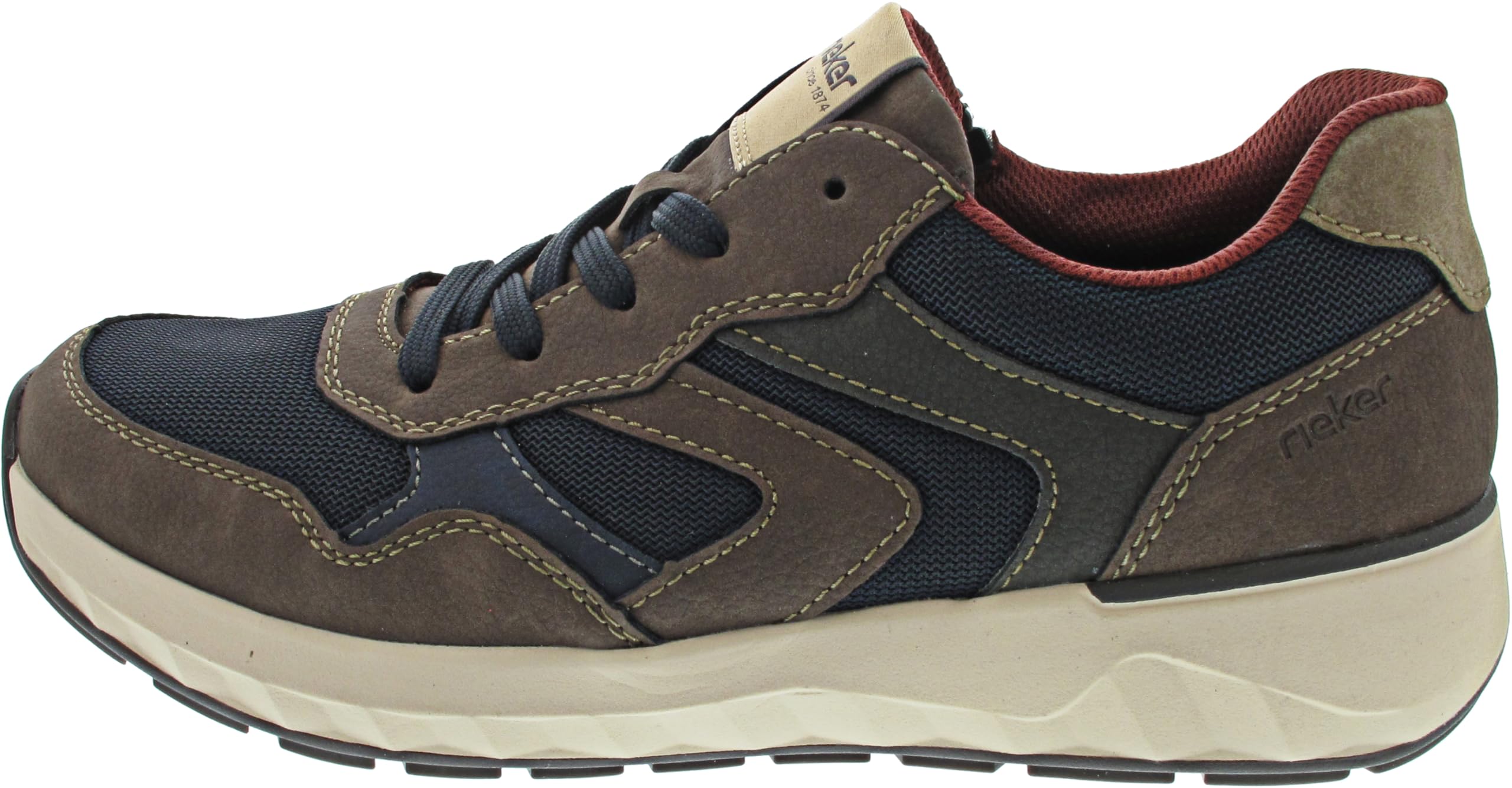 Rieker sportlicher Schnürer Blau