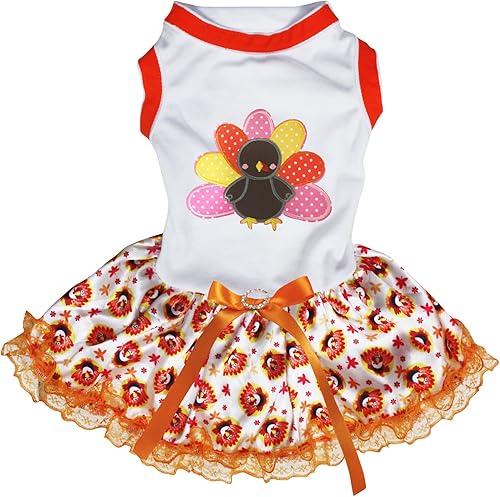 Miniatura 9 de Petitebella - Vestido para perro, cachorros de guajolote, arcoíris.