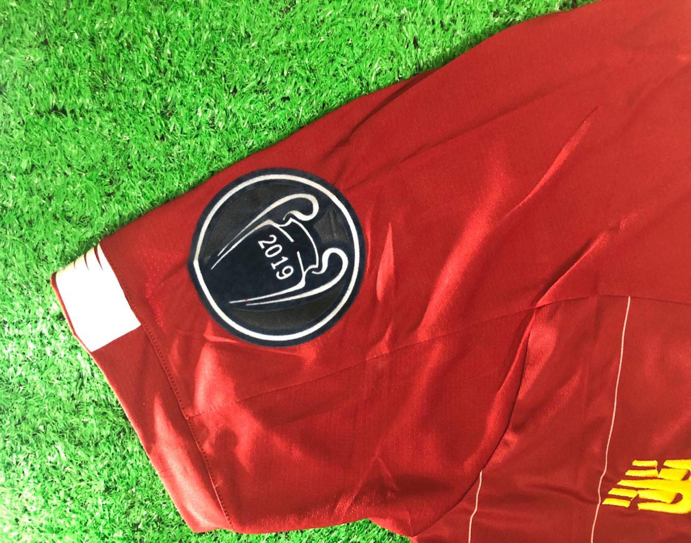 Liverpool Virgil 4 Printed 19 20 Season Home Football Jersey with