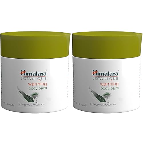 Himalaya - Bálsamo corporal de calentamiento orgánico con eucalipto romero y aceite de coco para aliviar el dolor muscular y articular Paquete de 2 2 Himalaya - Bálsamo corporal de calentamiento orgánico con eucalipto romero y aceite de coco para aliviar el dolor muscular y articular Paquete de 2 2