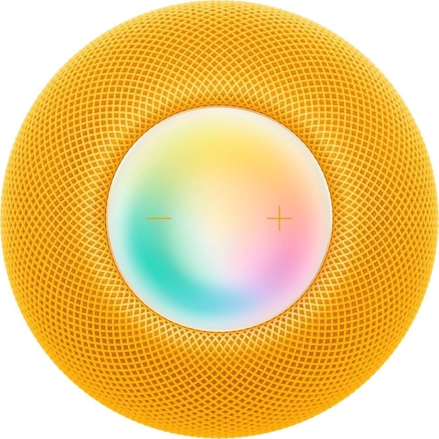 Amazon.com: Apple - HomePod mini - Yellow (Renewed
