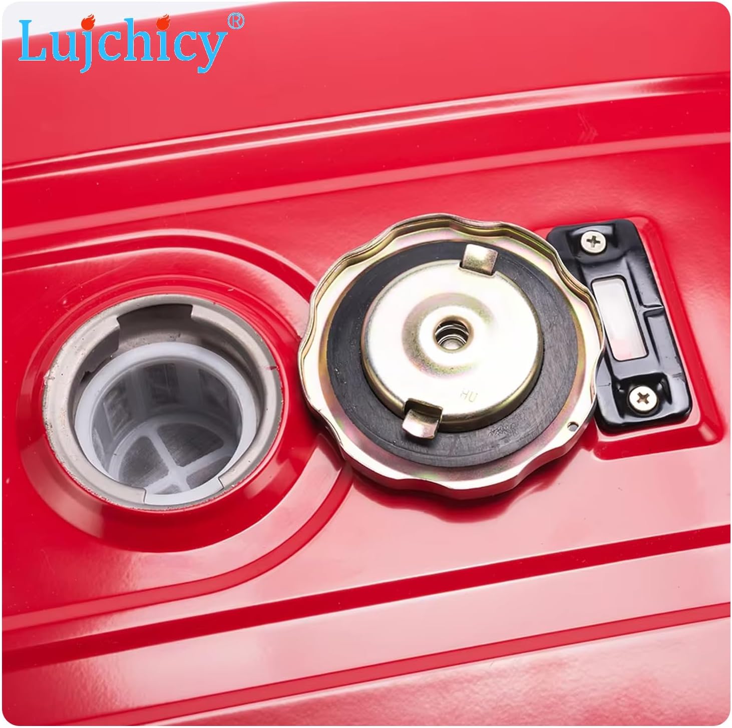 0G84300105 Gas Fuel Cap Replacement Fits Generator 0H0775 0H1325A GP5500 GP2600 and Harbor Freight Predator 4000W 212CC 6.5HP 68729 6500W 420CC 13HP 63082 63083 Generator, Silver