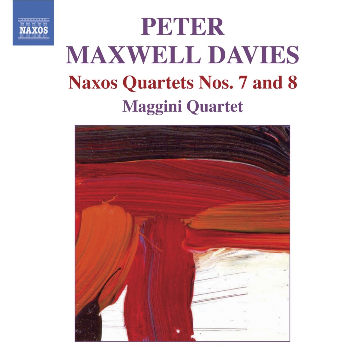 DAVIES: Naxos Quartets Nos.7 and 8