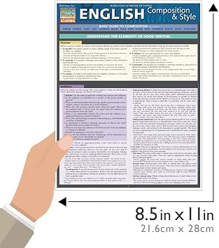 English Composition & Style: a QuickStudy Laminated Reference Guide (Quick Study Academic)