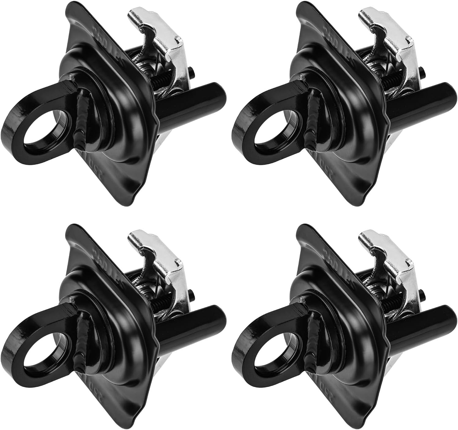 4PCS Truck Bed Tie Down Anchors for 2014-2021 Chevy Silverado 1500 2500HD 3500HD / 2015-2021 Chevy Colorado/ 2014-2021 GMC Sierra 1500 2500HD 3500HD / 2015-2021 GMC Canyon 23146899 22854815