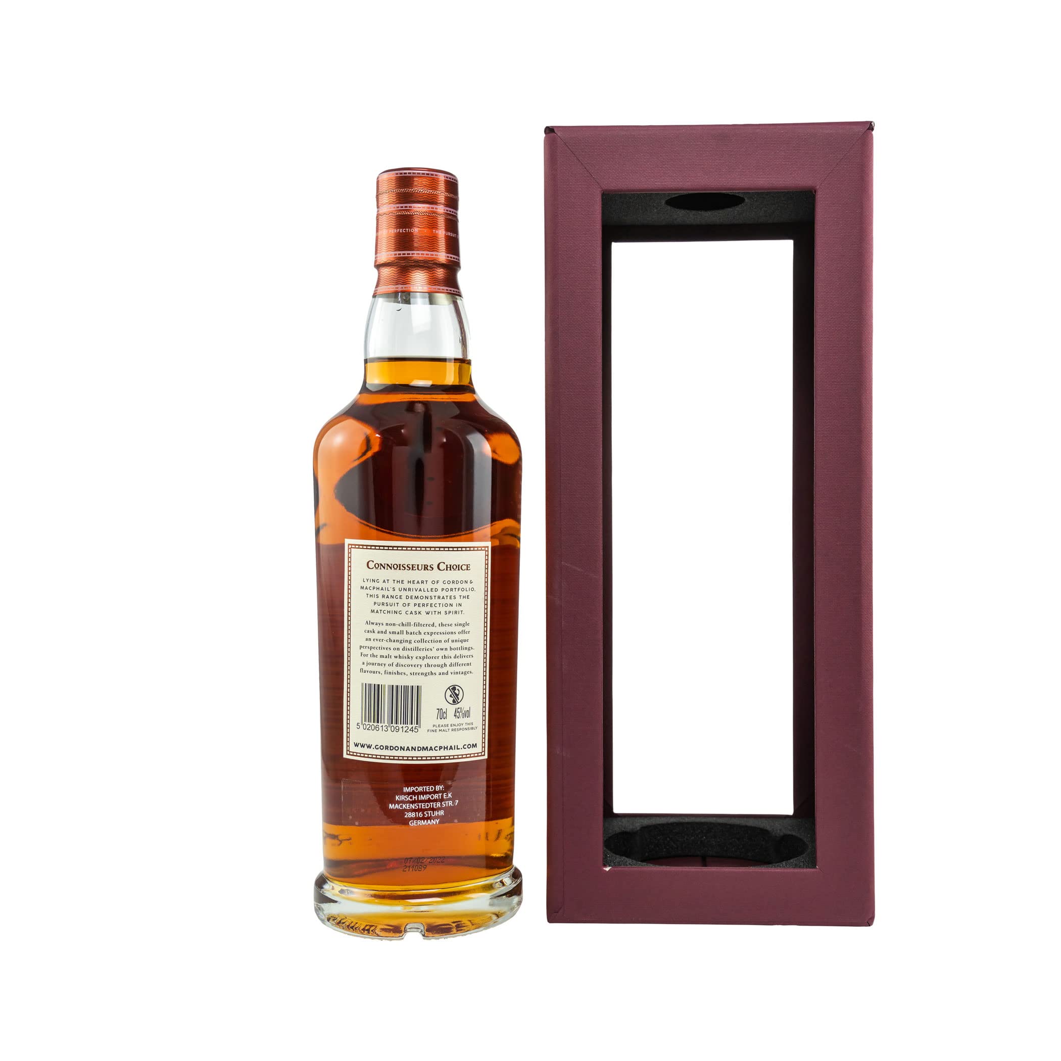 Glendullan 2009/2022-12 Jahre Cote Rotie Casks Finish Batch No. 22/028 Wood Finished Connoisseurs Choice - Gordon & MacPhail