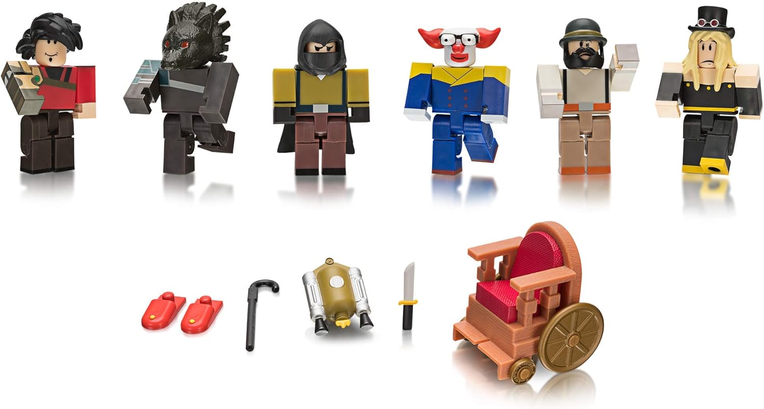 Roblox Action Collection - Night of the Werewolf Six Figure Pack [Includes Exclusive Virtual Item]